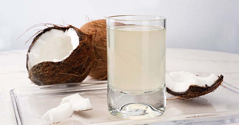 Coconut water is very helpful [healthline]