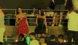 Đina Džinović na nastupu Aleksandre Prijović