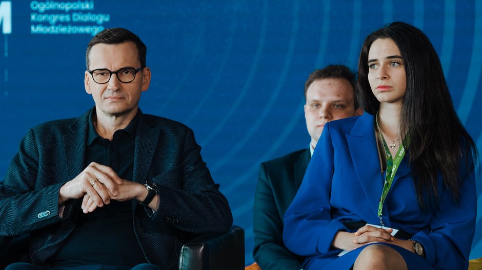 Mateusz Morawiecki i Angelika Żukowska na Ogólnopolskim Kongresie Dialogu Młodzieżowego