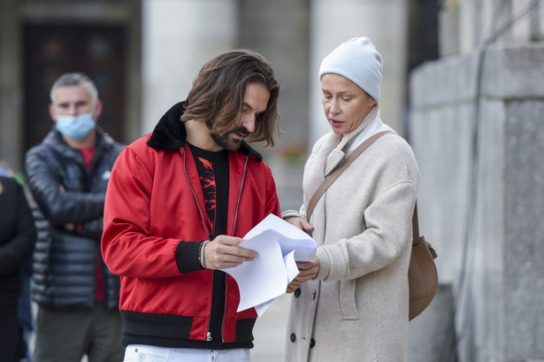 Piotr Stramowski i Katarzyna Warnke byli parą przez osiem lat