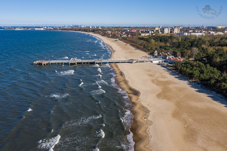 Plaża w Gdańsku