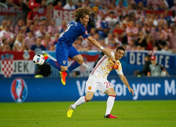 Detalj sa meča Španije i Hrvatske