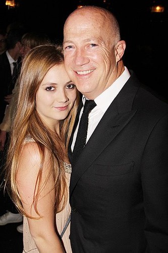 Billie Lourd i jej ojciec Bryan Lourd