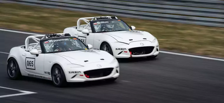 Jechałem w pierwszym w historii wyścigu Mazda MX-5 Cup Poland i dokonałem czegoś, czego chyba nikt się po mnie nie spodziewał...