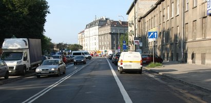 Buspas zablokował Nowy Kleparz. Chaos!