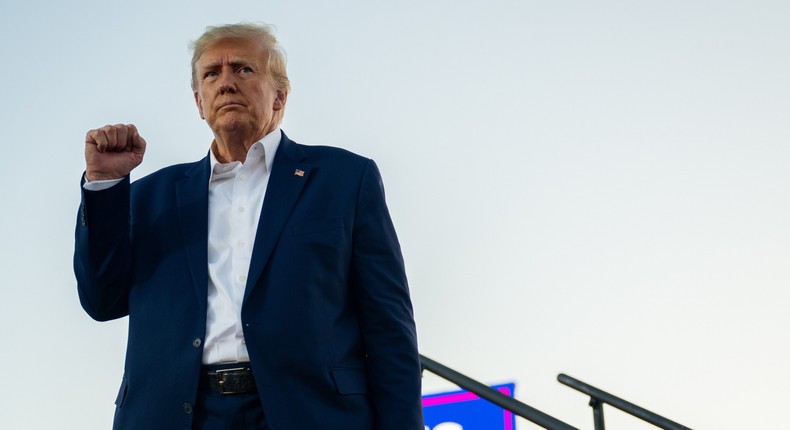 Former U.S. President Donald Trump.Brandon Bell/Getty Images