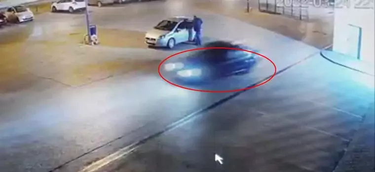 "Kręcił bączki" na pełnym parkingu, ale takiego obrotu sprawy się nie spodziewał
