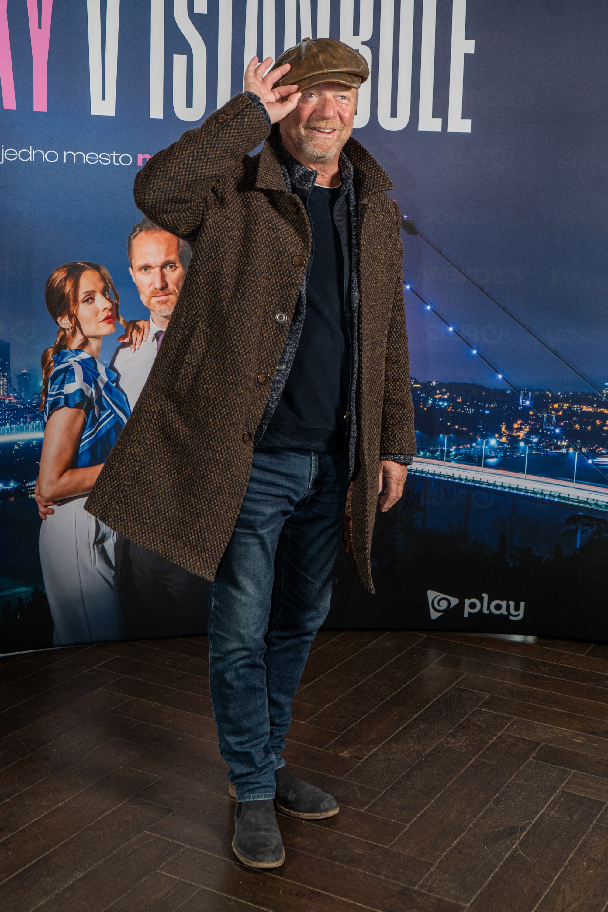 Maroš Kramár na tlačovej konferencii k seriálu Lásky v Istanbule.