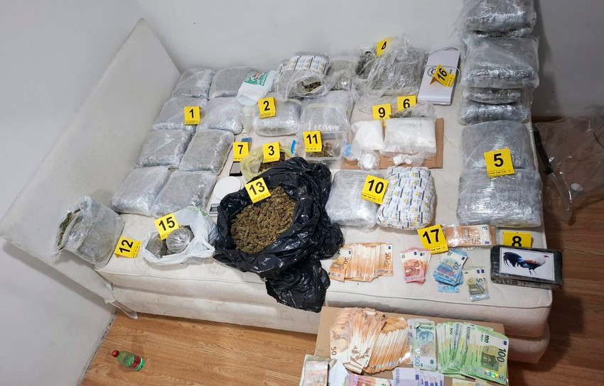 Zaplenjena droga na Paliluli 