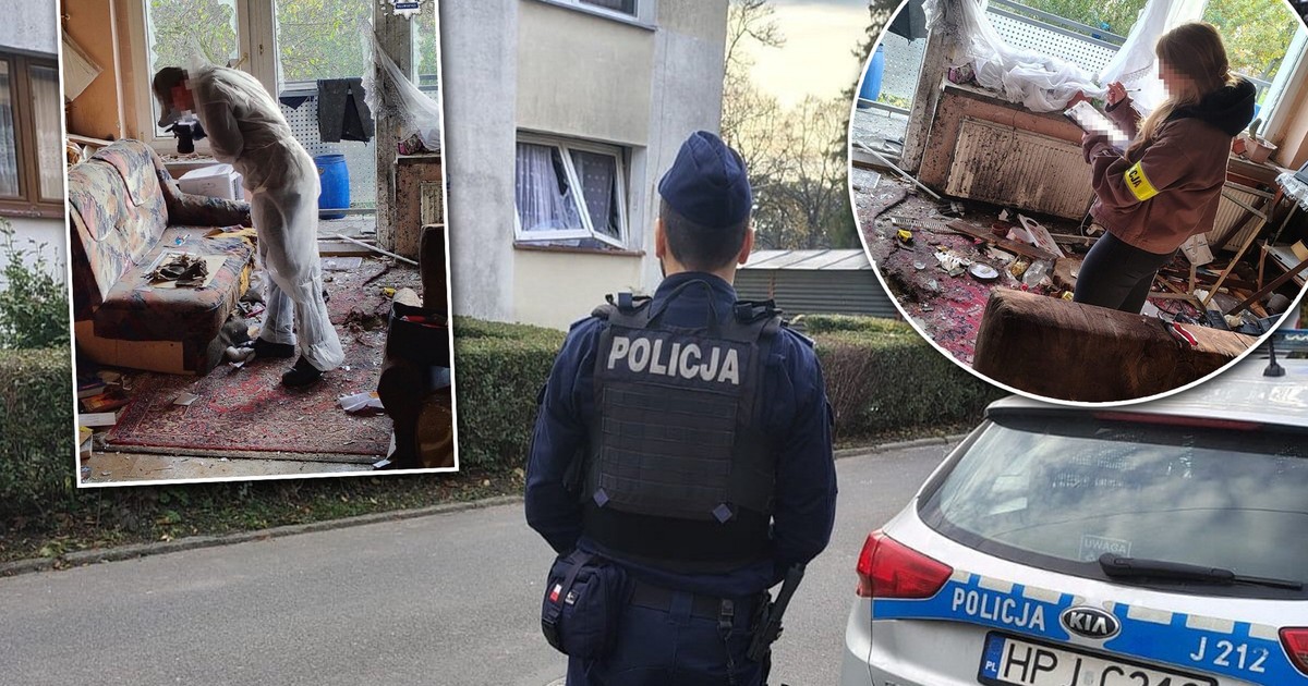 Potężna eksplozja w mieszkaniu w Głubczycach. Po latach wybuchła "pamiątka" z lasu