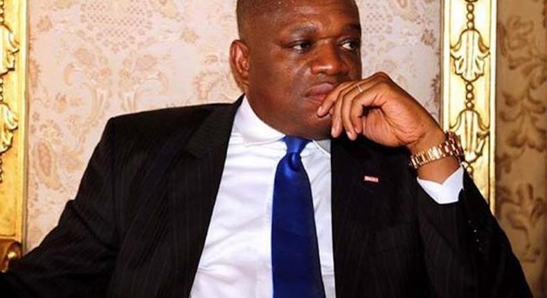 Former Governor of Abia, Orji Kalu  has been sentenced to 12 years jail term for fraud and money laundering. [happenings]