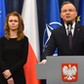 Barbara Kamińska, Romualda Wąsik i Andrzej Duda