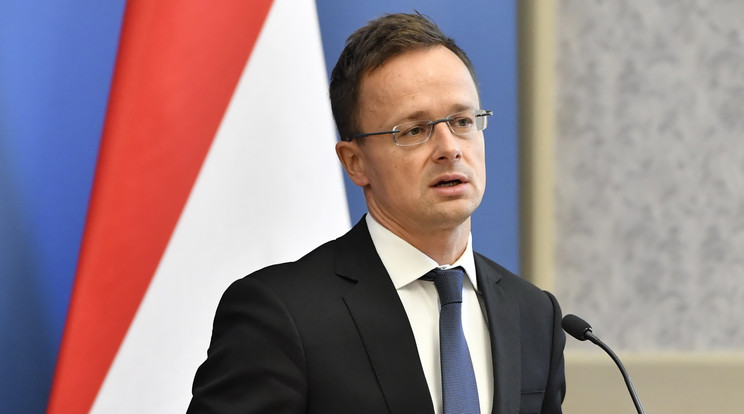 Szijjártó
Péter külügyminiszter azonnal
reagált a vádakra /Fotó: MTI - Máthé Zoltán