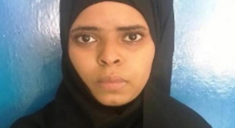 Suhaila Mwalim Bakari, widow of suicide bomber at Dusit terror attack.