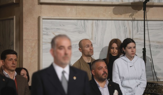 ponoćnu liturgija u Hramu