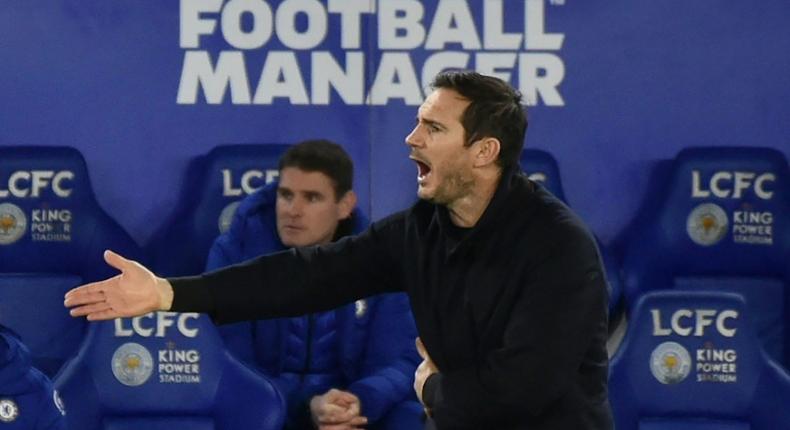 Chelsea manager Frank Lampard is fighting for his job after defeat to Leicester