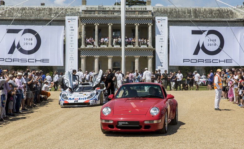 70 lat Porsche – parada w Goodwood