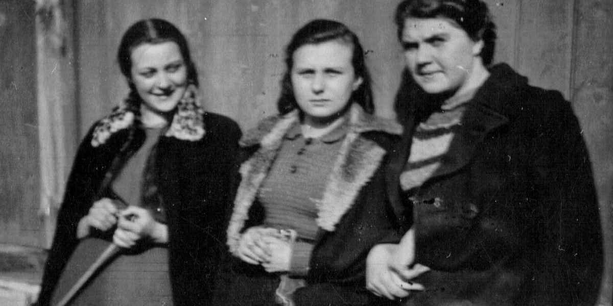 Janka Oleśkiewicz, Irka Szaniawska i Janka Feldman