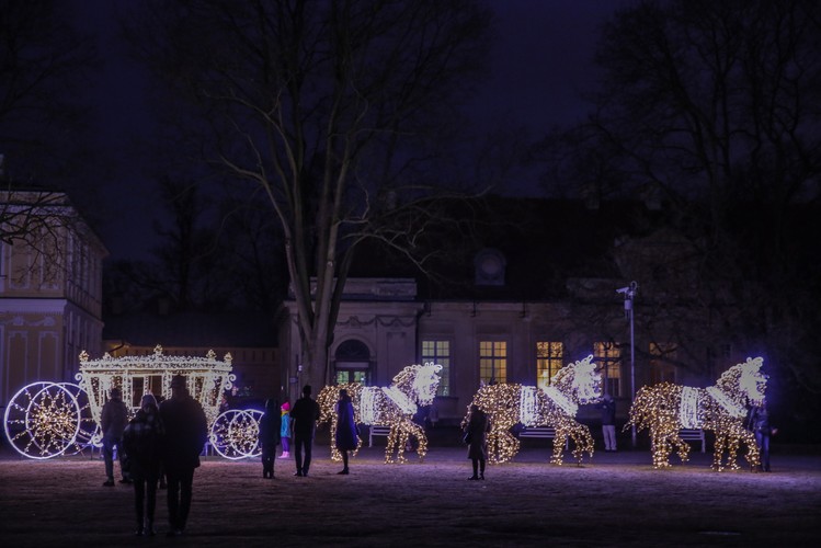 V Królewski Festiwal Światła w Wilanowie
