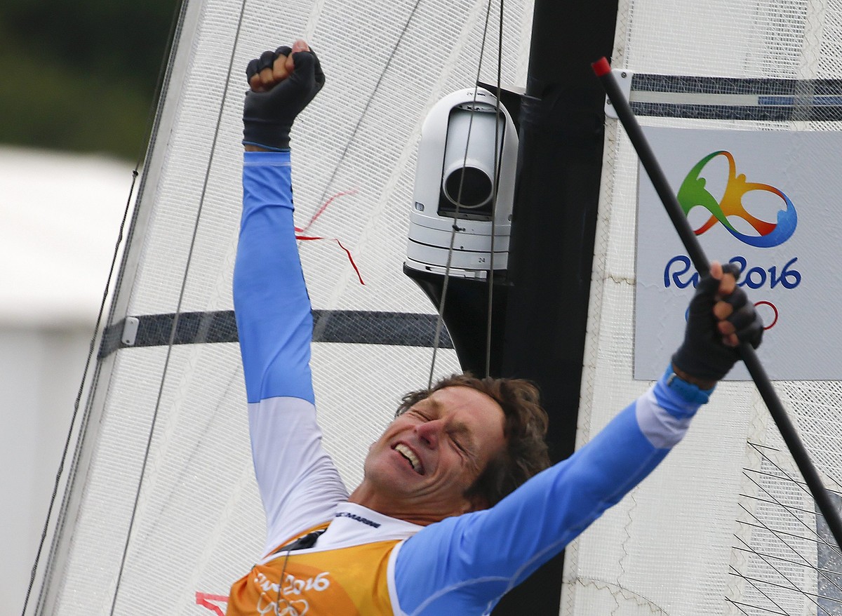 54-letni żeglarz pokonał raka i zdobył złoty medal w Rio de Janeiro
