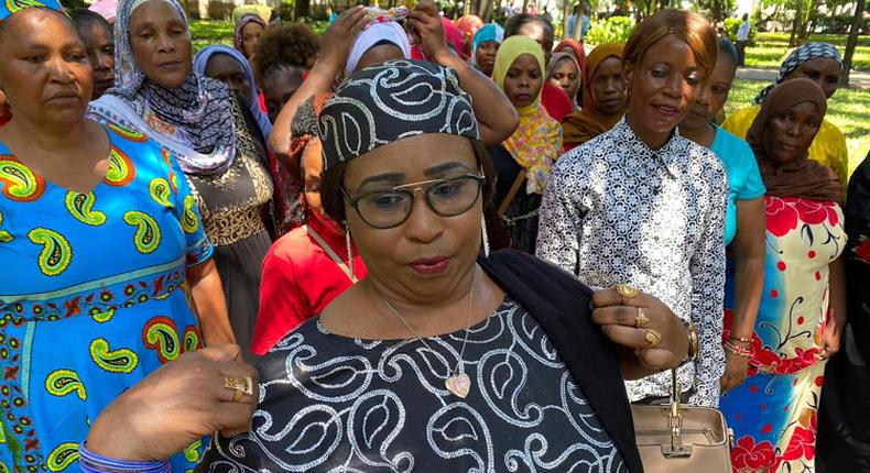 Women take to the streets, vow to strip in a bid to save Sonko