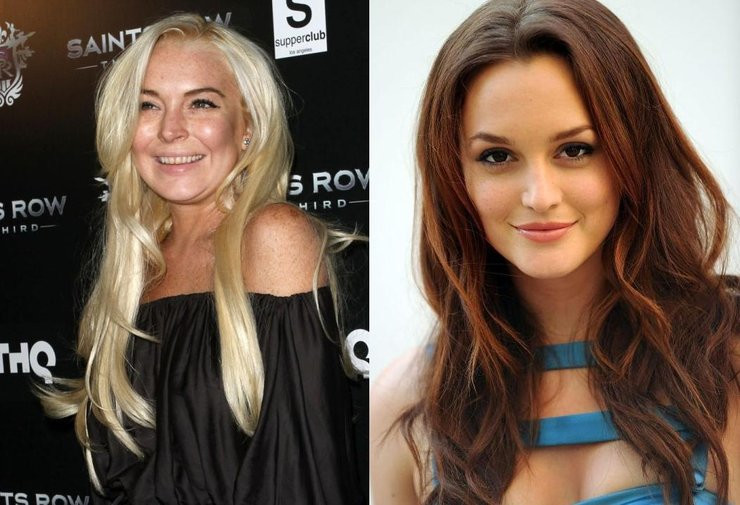 Lindsay Lohan i Leighton Meester