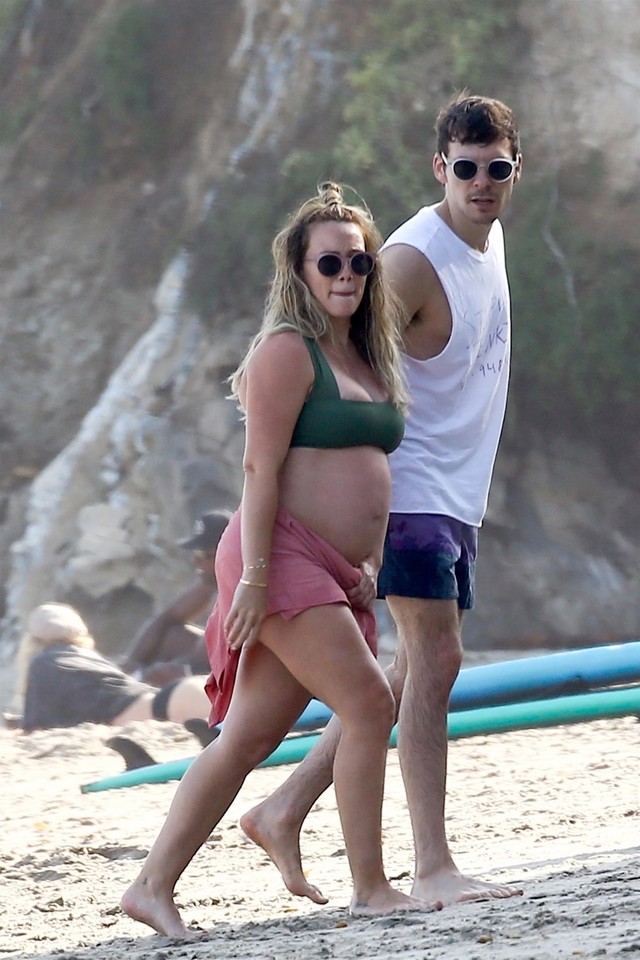 Hilary Duff i jej chłopak Matthew Koma w Malibu