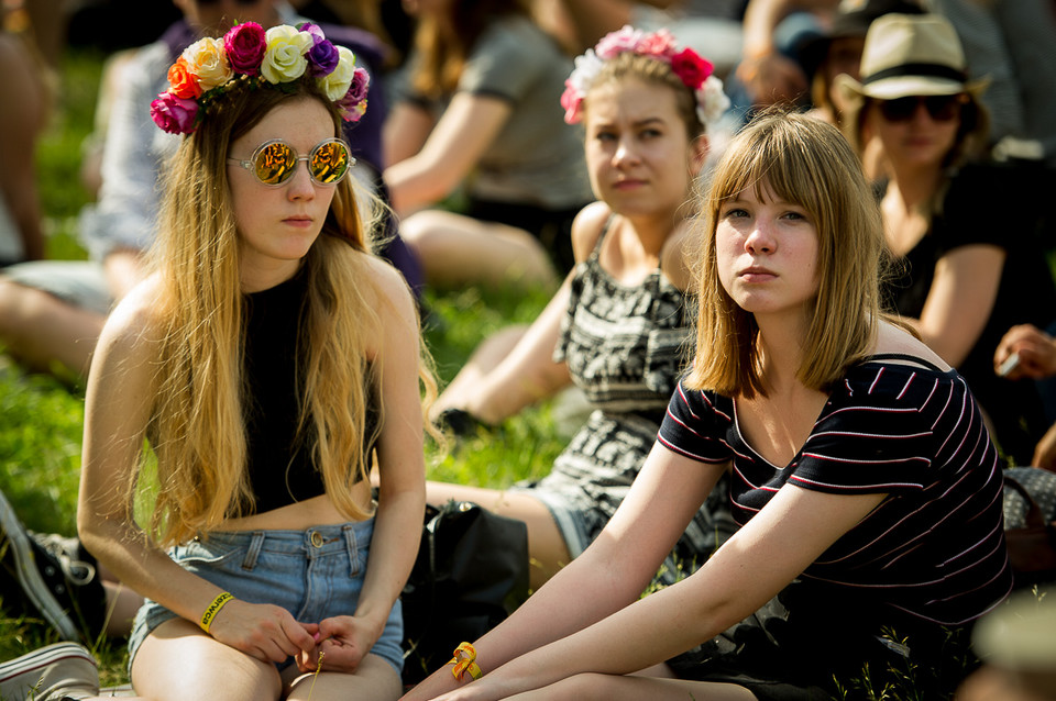 Publiczność na Orange Warsaw Festival 2016