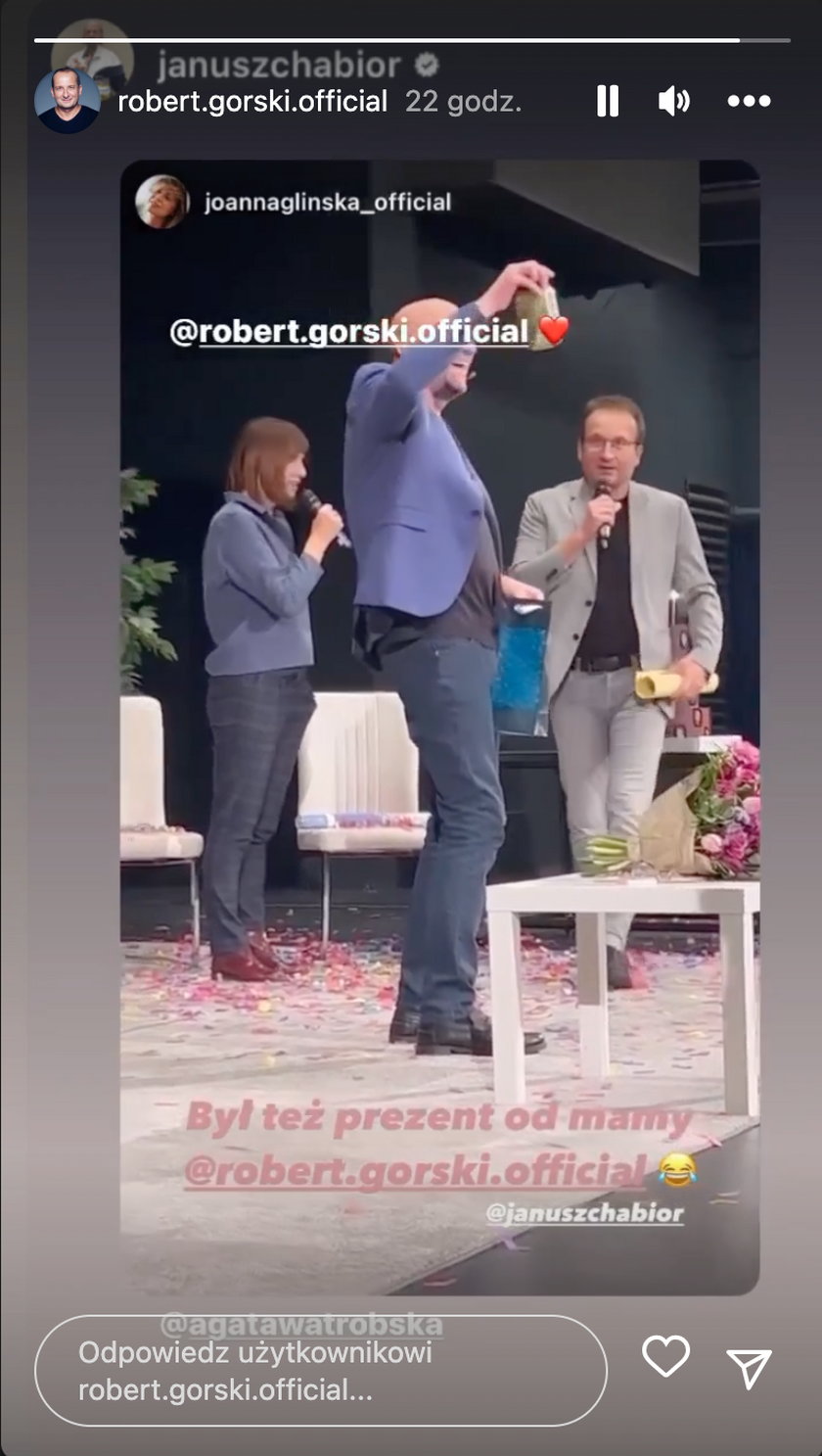 Robert Górski na Instagramie 