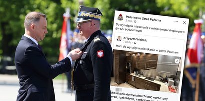 Wpadka na profilu Państwowej Straży Pożarnej. To ogłoszenie nie miało się tam znaleźć