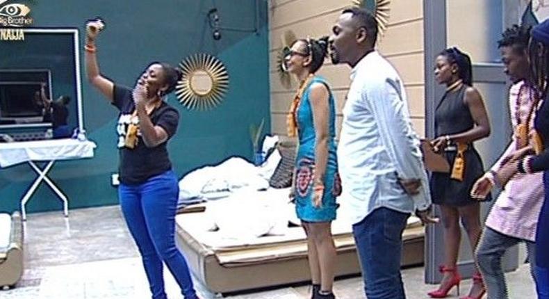 CEO Payporte, Mr Eyo Bassey visits the housemates