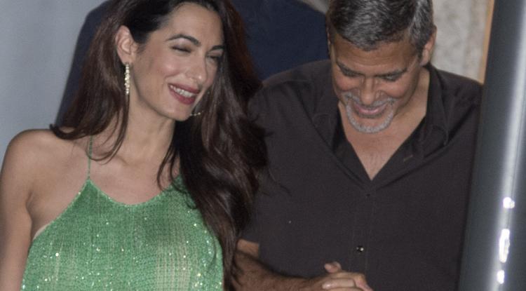 A Clooney házaspár óriási összeget adományozott