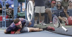 US Open: Niesamowity wyczyn del Potro. Gładko przegrał dwa pierwsze sety, a potem...