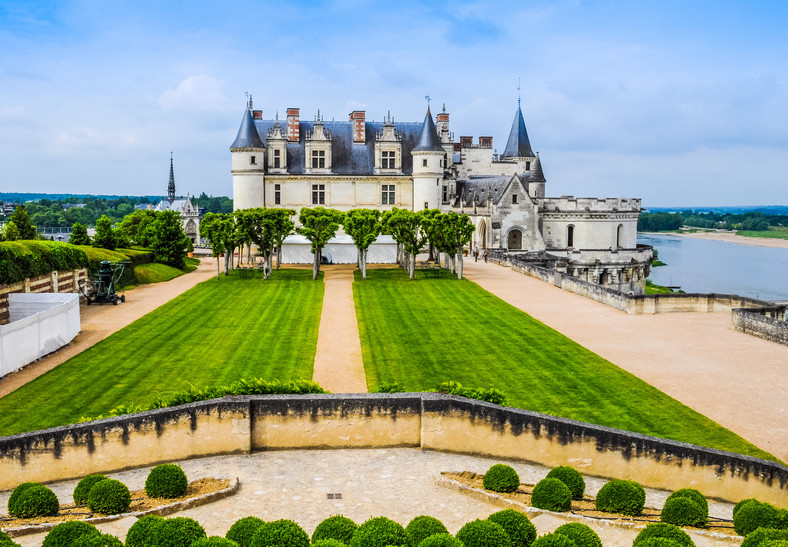 Zamek w Amboise, Francja