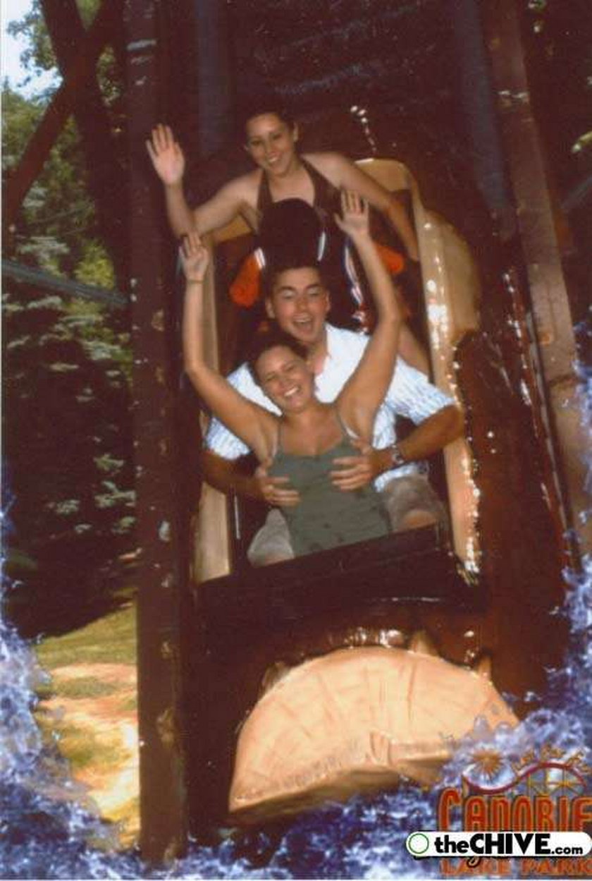 Śmieszne zdjęcia z rollercoastera