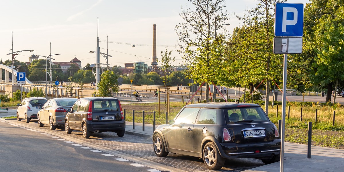 Nowy parking na św. Rocha.