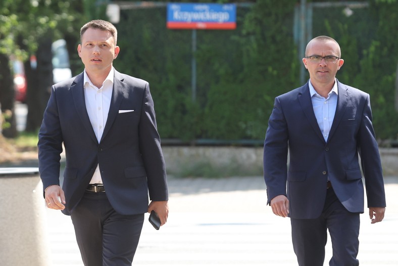 Sławomir Mentzen oraz Jakub Banaś