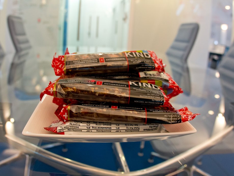 Free Kind bars have become a staple at a lot of Silicon Valley startups.