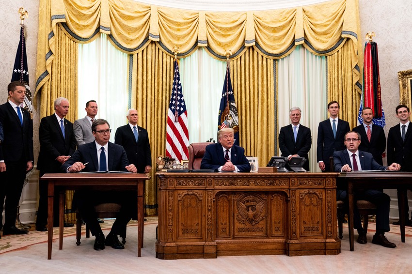 Potpisivanje Vašingtonskog sporazuma