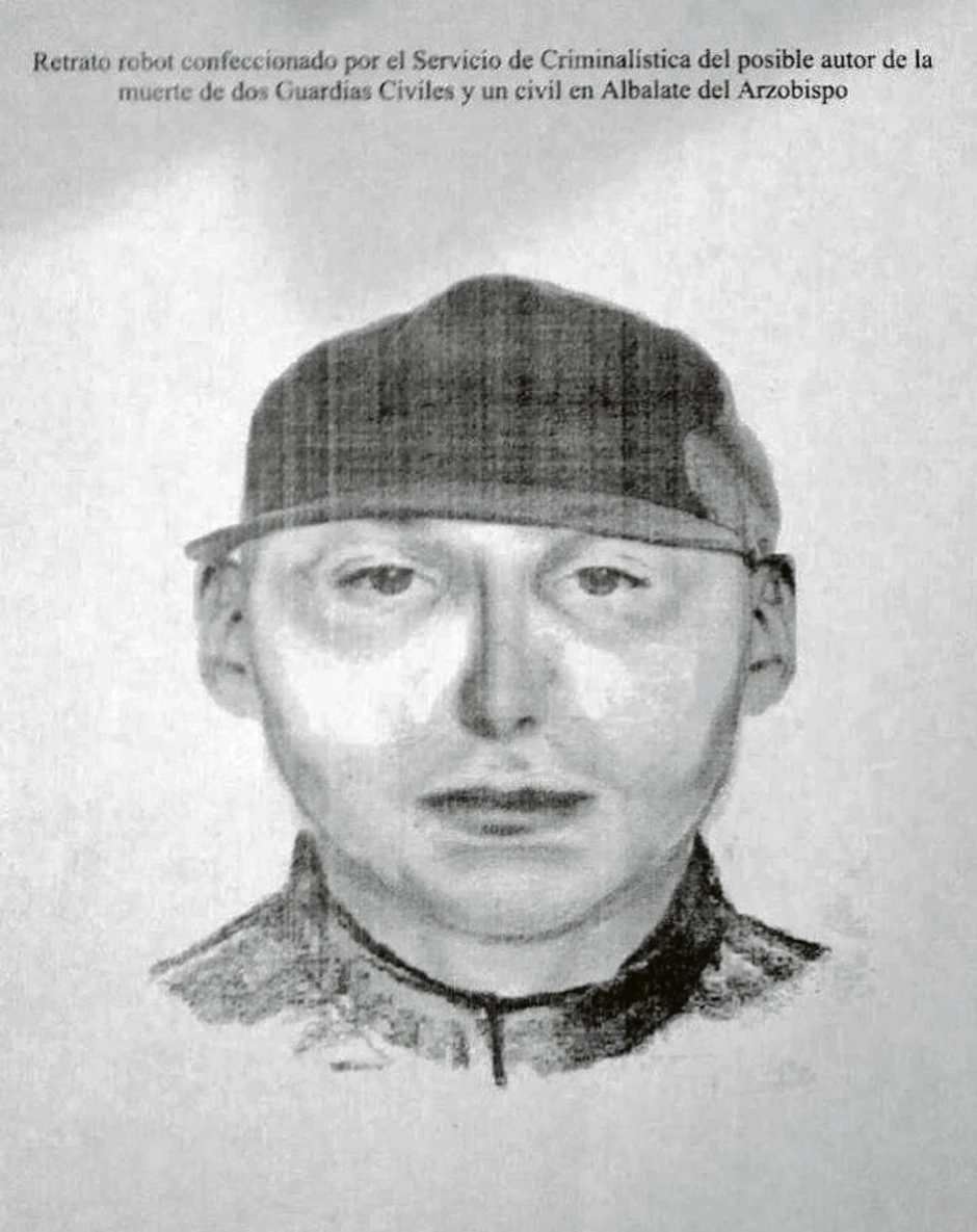 Foto-robot na osnovu koga ga je policija tražila