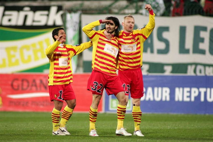 Po meczu Lechia Gdańsk - Jagiellonia Białystok, piłkarze Jagiellonii trenowali o świcie