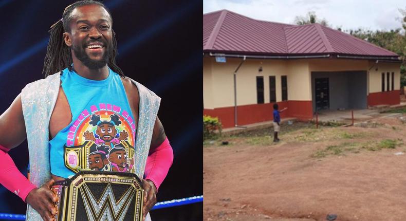 Kofi Kingston: WWE star constructs ICT lab in hometown Atwima Takyiman