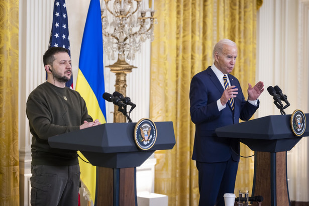 Spotkanie prezydentów. Co Joe Biden obiecał Zełenskiemu?