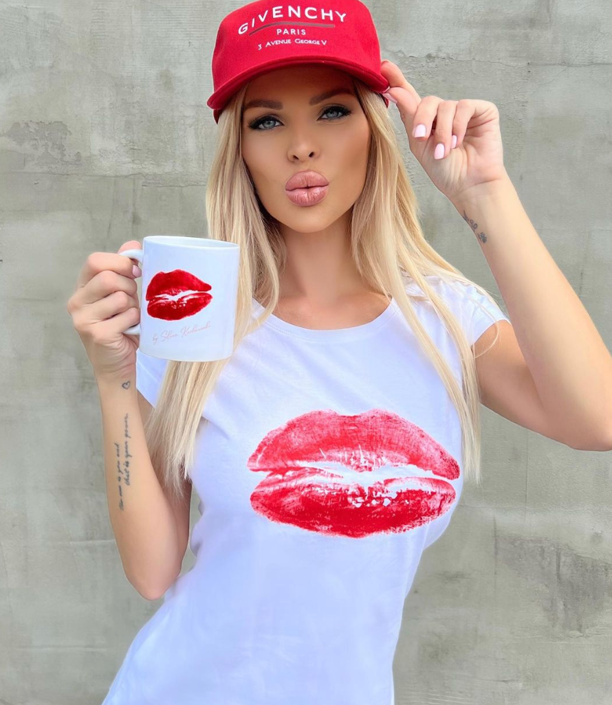 Modelka Silvia Kucherenko.
