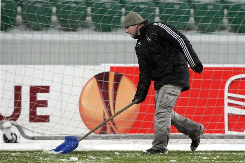 Legia liczy na mróz 