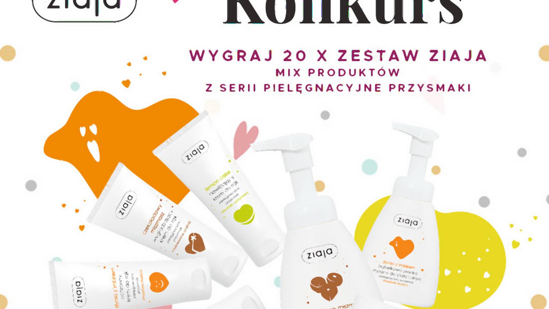 Konkurs: wygraj zestaw kosmetyków od marki Ziaja!