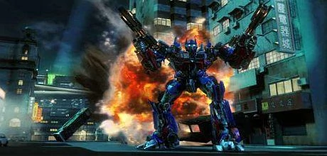 Screen z gry "Transformers: Zemsta Upadłych"