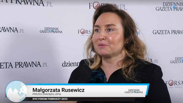 Małgorzata Rusewicz, prezes zarządu IZFiA