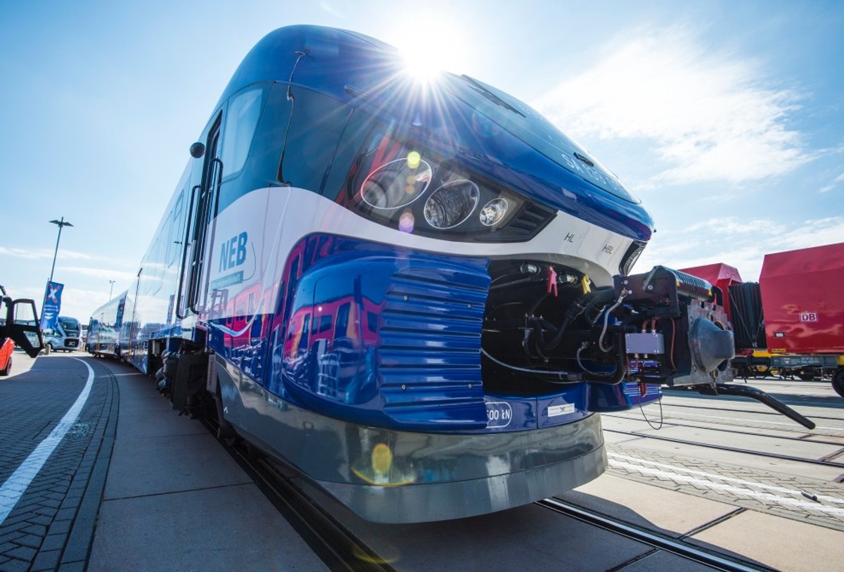 Pociąg Link, Pesa w czasie targów kolejowych Innotrans w Berlinie