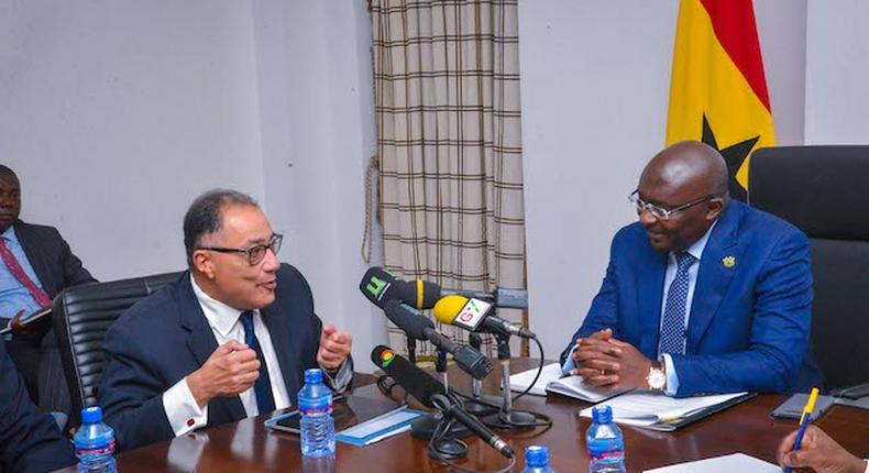 Ghana to benefit from a $4 billion dollar investment from the World Bank after Dr Ghanem’s visit to the country
